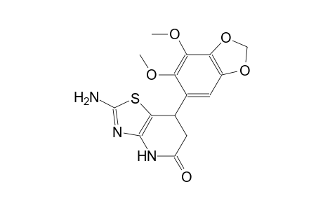 thiazolo[4,5-b]pyridin-5(4H)-one, 2-amino-7-(6,7-dimethoxy-1,3-benzodioxol-5-yl)-6,7-dihydro-