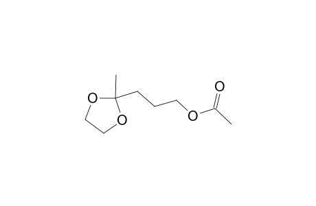 1,3-Dioxolane-2-propanol, 2-methyl-, acetate