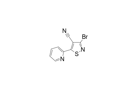 3-Bromo-5-(pyridin-2-yl)isothiazole-4-carbonitrile