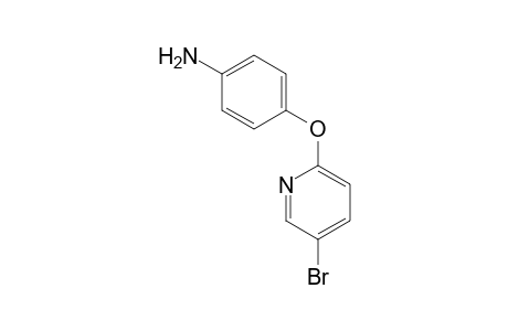Benzenamine, 4-[(5-bromo-2-pyridinyl)oxy]-