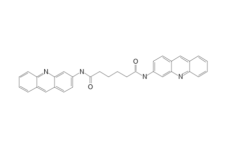 1,6-BIS-(ACRIDIN-3-YL)-HEXANE-1,6-DICARBOXYLIC-ACID-DIAMIDE