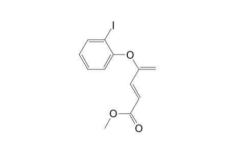 (E)-Methyl 4-(2-iodophenoxy)penta-2,4-dienoate