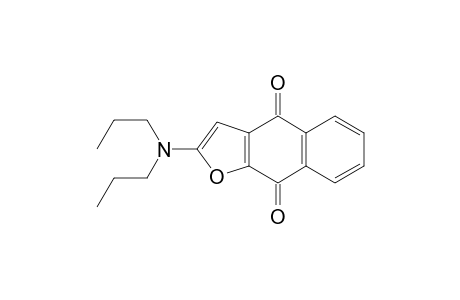 2-(dipropylamino)benzo[f]benzofuran-4,9-dione