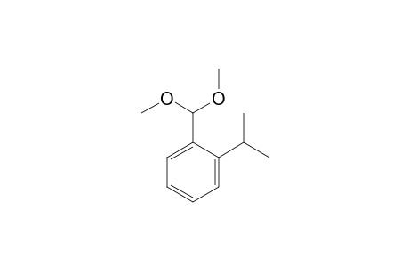 1-(Dimethoxymethyl)-2-isopropylbenzene