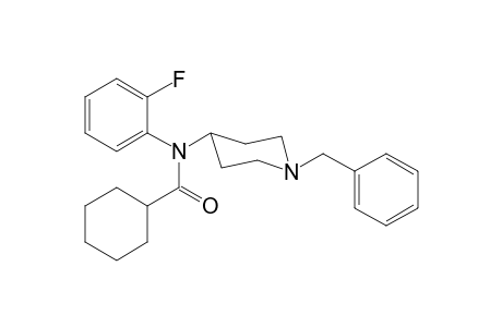 N-(1-Benzylpiperidin-4-yl)-N-(2-fluorophenyl)cyclohexanecarboxamide