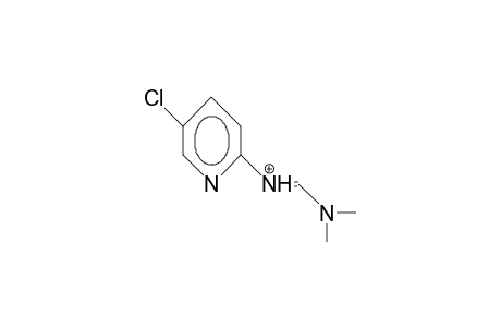 N2-(5-Chloro-2-pyridyl)-N1,N1-dimethyl-formamidine cation