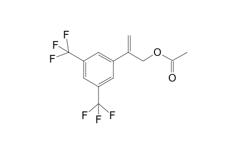 2-[3,5-bis(trifluoromethyl)phenyl]prop-2-en-1-yl acetate