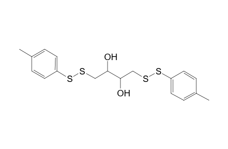 1,4-bis(p-tolyldisulfanyl)butane-2,3-diol