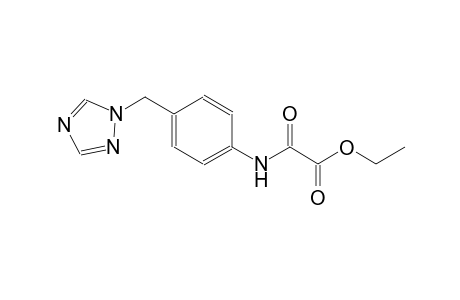 acetic acid, oxo[[4-(1H-1,2,4-triazol-1-ylmethyl)phenyl]amino]-, ethyl ester
