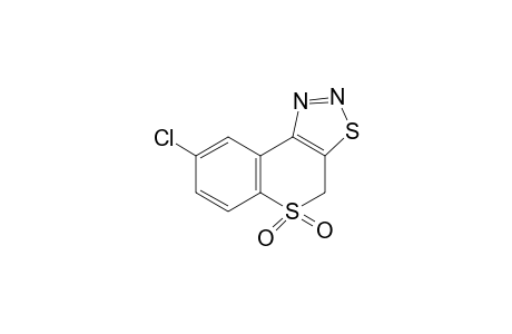 8-chloro-4H-[1]benzothiopyrazo[4,3-d][1,2,3]thiazdiazol, 5,5-dioxide