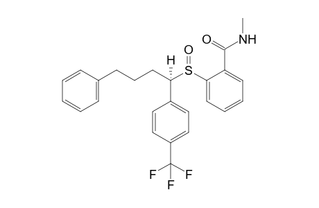 N-Methyl-2-(4-phenyl-1-(4-(trifluoromethyl)phenyl)butylsulfinyl)benzamide