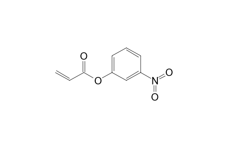 (3-nitrophenyl) prop-2-enoate