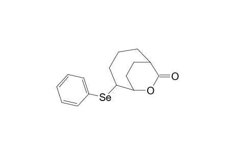 7-Oxabicyclo[4.2.2]decan-8-one, 5-(phenylseleno)-