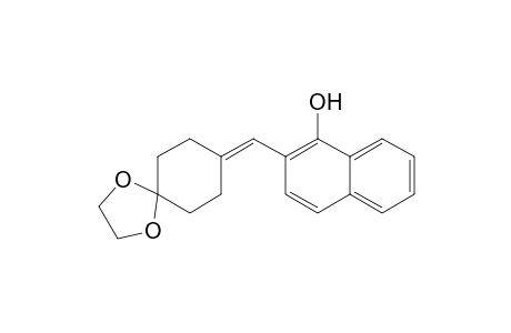 2-(1,4-Dioxaspiro[4.5]dec-8-ylidenemethyl)-1-naphthol