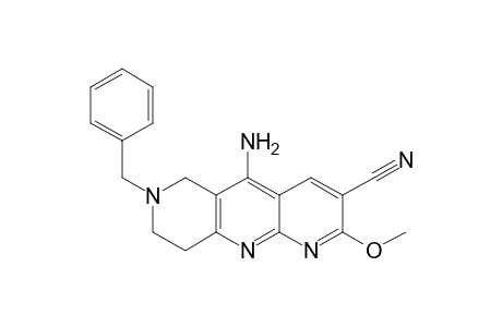 5-Amino-7-benzyl-2-methoxy-6,7,8,9-tetrahydropyrido[2,3-b][1,6]naphthyridine-3-carbonitrile