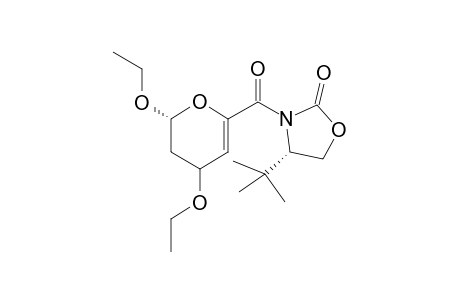 endo-(2R/S,4R/S,4'S)-2,4-Diethoxy-6-(carbonyl-4'-tert-butyloxazolodin-2'-one)-3,4-dihydro-2H-pyran