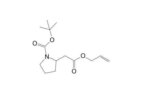 2-(2-allyloxy-2-keto-ethyl)pyrrolidine-1-carboxylic acid tert-butyl ester