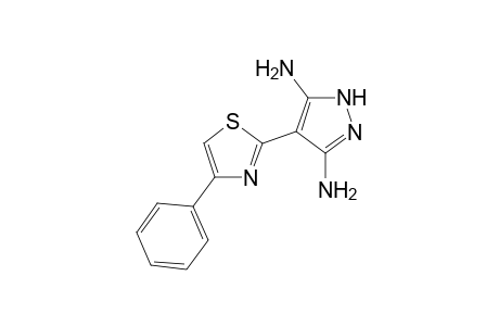 4-(4-Phenylthiazol-2-yl)-1H-pyrazole-3,5-diamine