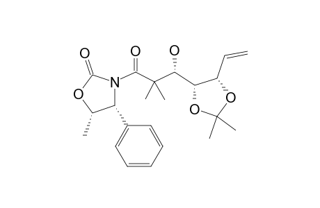 (4R,5S)-3-[(S)-3-[(4R,5S)-2,2-DIMETHYL-5-VINYL-1,3-DIOXOLAN-4-YL]-3-HYDROXY-2,2-DIMETHYLPROPANOYL]-5-METHYL-4-PHENYLOXAZOLIDIN-2-ONE