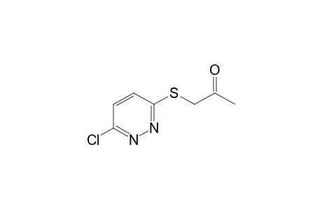 2-Propanone, 1-[(6-chloro-3-pyridazinyl)thio]-