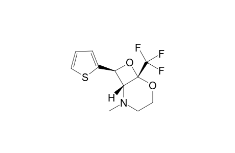 (1R,6R,8S)-8-(Thiophen-2-yl)-2-methyl-6-trifluoromethyl-5,7-dioxa-2-azabicyclo[4.2.0]octane