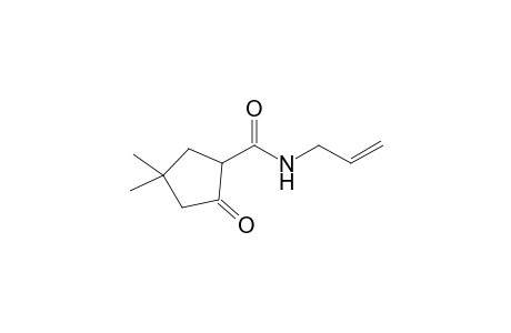 4,4-Dimethyl-2-oxidanylidene-N-prop-2-enyl-cyclopentane-1-carboxamide