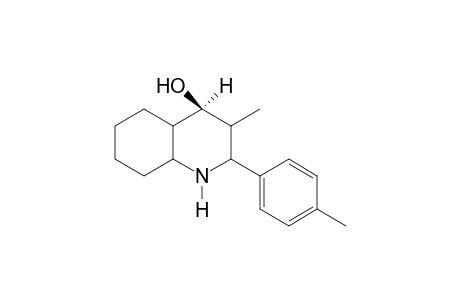 (4S)-3-methyl-2-(p-tolyl)decahydroquinolin-4-ol