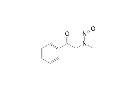 N-methyl-N-phenacyl-nitrous amide