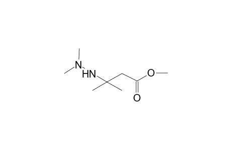 Methyl 3-(2,2-dimethylhydrazino)-3-methylbutanoate