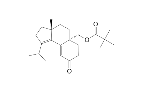 (3aR,5aR)-[1-Isopropyl-3a-methyl-8-oxo-2,3,3a,4,6,7,8-octahydro-5aH-cyclopenta[a]naphthalene-5a-yl]methyl 2,2-dimethylpropanoate