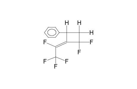 1-TETRAFLUOROETHYLIDENE-2-PHENYL-4,4-DIFLUOROCYCLOBUTANE