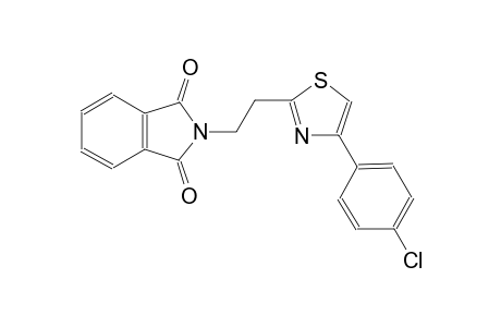 1H-isoindole-1,3(2H)-dione, 2-[2-[4-(4-chlorophenyl)-2-thiazolyl]ethyl]-