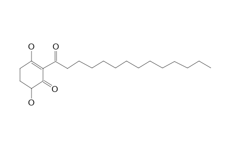 2-Cyclohexen-3,6-diol-1-one, 2-tetradecanoyl-