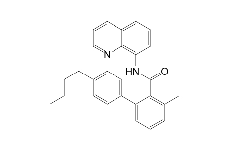 4'-Butyl-3-methyl-N-(quinolin-8-yl)-[1,1'-biphenyl]-2-carboxamide