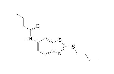 N-[2-(butylsulfanyl)-1,3-benzothiazol-6-yl]butanamide