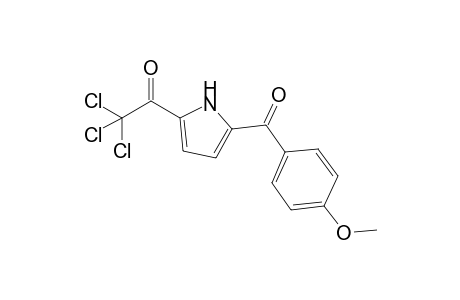 2,2,2-trichloro-1-[5-(4-methoxybenzoyl)-1H-pyrrol-2-yl]ethanone