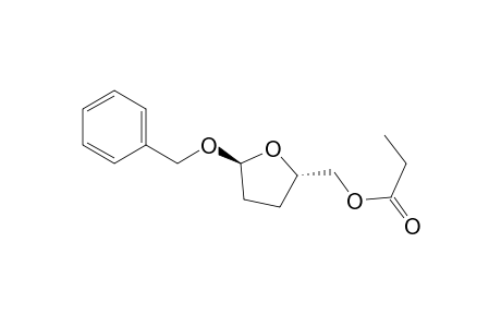 2-Furanmethanol, tetrahydro-.alpha.-methyl-5-(phenylmethoxy)-, acetate, [2.alpha.(S*),5.beta.]-(.+-.)-