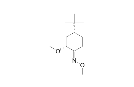 (E)-CIS-4-TERT.-BUTYL-2-METHOXYCYCLOHEXANONE-O-METHYL-OXIME
