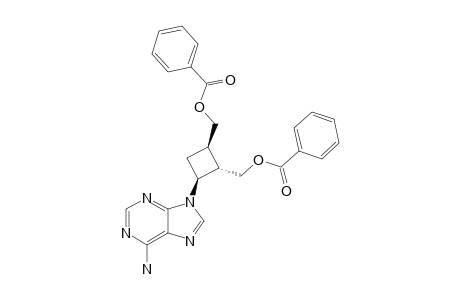 9-[(1-alpha,2-beta,3-alpha)-2,3-BIS-(BENZOYLOXY-METHYL)-CYCLOBUTYL]-ADENINE