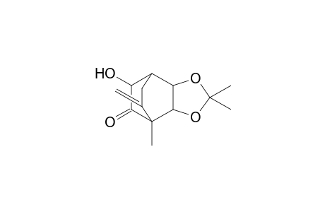 Tetrahydro-6-hydroxy-2,2,4-trimethyl-9-methylene-4,7-ethano-1,3-benzodioxol-5(4H)-one