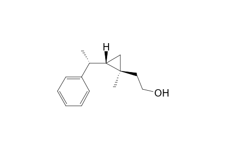 2-[(1S*,2S*)-1-methyl-2-((R*)1-phenylethyl)cyclopropyl]ethanol