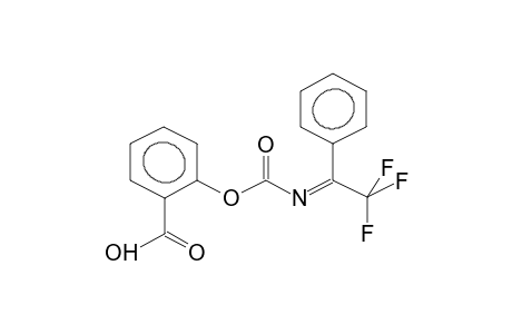 2-(2,2,2-TRIFLUORO-1-PHENYLETHYLIDENAMINOCARBONYLOXY)BENZOIC ACID