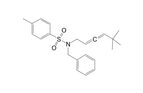 N-Benzyl-N-(5,5-dimethylhexa-2,3-dien-1-yl)-4-methylbenzenesulfonamide