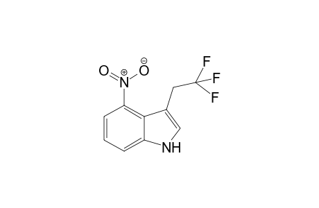 4-Nitro-3-(2,2,2-trifluoroethyl)-1H-indole