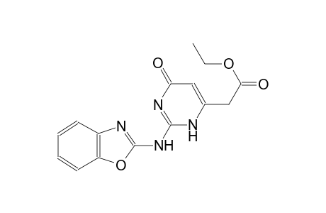 ethyl [2-(1,3-benzoxazol-2-ylamino)-6-oxo-3,6-dihydro-4-pyrimidinyl]acetate