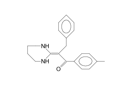 2-(1-[4-Methyl-benzoyl]-2-phenyl-ethylidene)-hexahydro-1,3-diazepine