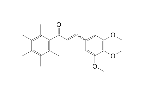 2',3',4',5',6'-pentamethyl-3,4,5-trimethoxychalcone