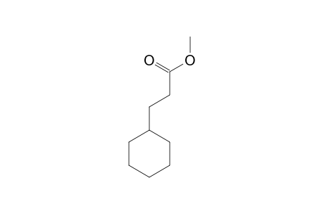Cyclohexanepropanoic acid, methyl ester