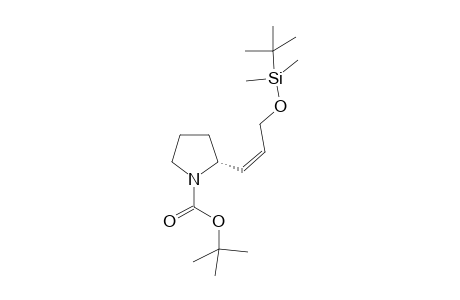 1,1-Dimethylethyl (2R)-2-[1-[(Z)-3-[dimethyl(1,1-dimethylethyl)siloxy]-1-propenyl]-1-pyrrolidinecarboxylate