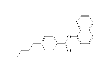benzoic acid, 4-butyl-, 8-quinolinyl ester